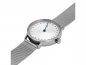Preview: Svalbard Einzeigeruhr AA11 Metallband Milanaise