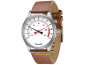 Preview: quarzuhr-von-svalbard-time-travel-hx15 braunes Armband