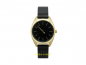 Preview: Einzeigeruhr für Damen von TIMEMATE - Mate 302 Gold Black Gold