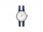 Preview: Wundrwatch Silver Natoband Einzeigeruhr