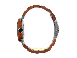 Laimer 0100 Holzuhr Seitenansicht