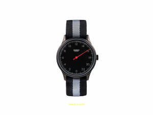 Wundrwatch schwarz Einzeigeruhr