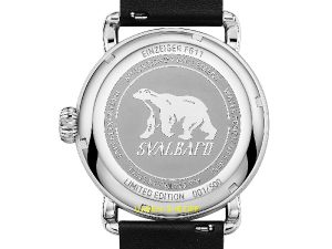 Einzeigeruhr von SVALBARD - Einzeiger FG11 Gehäuseboden