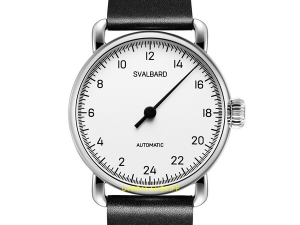 24 Stunden Einzeigeruhr Automatik von SVALBARD - Elementary FL20