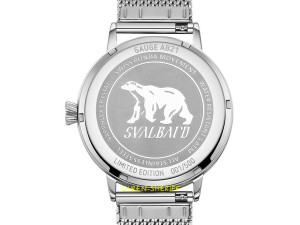 Einzeigeruhr von SVALBARD - GAUGE AB21 Rückseite