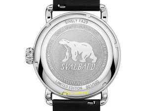 24 Stunden Einzeigeruhr Quarz von SVALBARD - Singly FA29