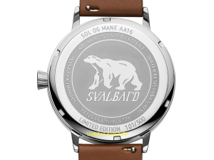 24 Stunden Einzeigeruhr von SVALBARD - SOL OG MÅNE AA16