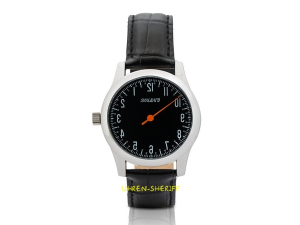 Einzeigeruhr Linksläufer von SVALBARD - Tilbake BC11