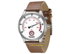quarzuhr-von-svalbard-time-travel-hx16 braunes Armband