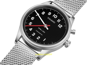 Preview: quarzuhr-von-svalbard-time-travel-hx22 Milanaiseband