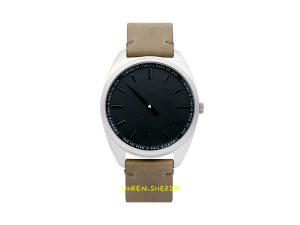 Einzeigeruhr von TIMEMATE - Mate 102 Silver Olive Black