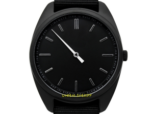 Einzeigeruhr von TIMEMATE - Mate 103 - Triple Deep Black