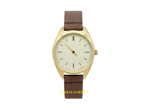 Einzeigeruhr für Damen von TIMEMATE - Mate 302 Gold Brown Gold