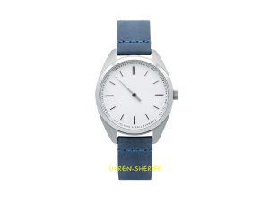 Einzeigeruhr für Damen von TIMEMATE - Mate 302 Silver Blue Off-White