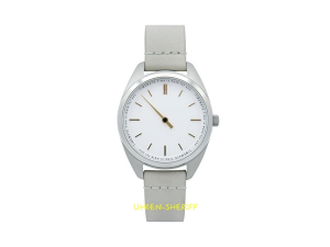 Einzeigeruhr für Damen von TIMEMATE - Mate 302 Silver Light Grey Off White