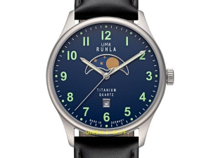 Preview: umr-ruhla-quarzuhr-mondphase-20912 Zifferblatt