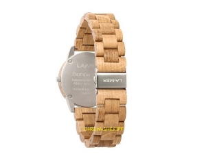 Laimer Holzuhr 24 Stunden Uhr Armband