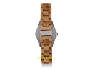 24 Stunden Einzeigeruhr aus Holz Laimer 0100