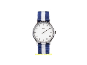 Wundrwatch Silver Natoband Einzeigeruhr