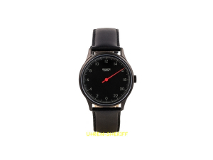 Wundrwatch Silver Caramel Suede Einzeigeruhr