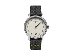 kleine Zeppelin Einzeigeruhr unisex/Damen - 8643-5 - Serie New Captain’s Line
