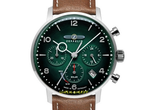 Zeppelin Solaruhr Chrono - 80864-n Zifferblatt