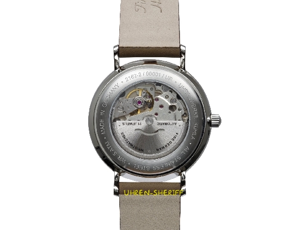 24 Bauhaus - - Stunden Shop Online - Linksläuferuhren - 2162-2 für Uhren Einzeigeruhren Automatikuhr