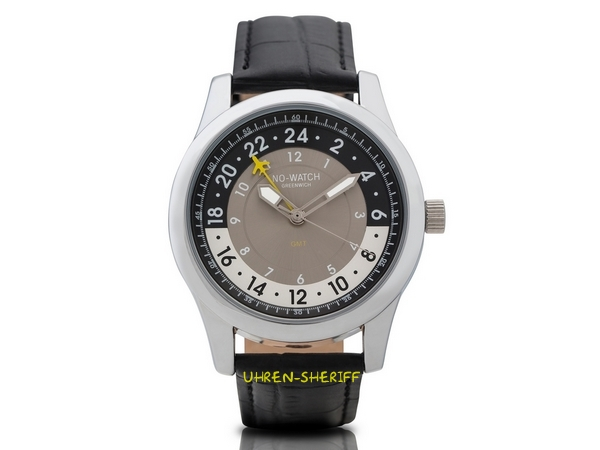 24 Stunden Uhr GMT von NO WATCH CL2-3911