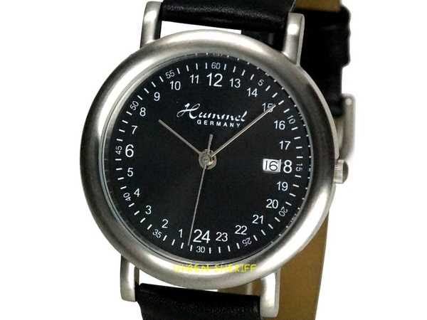 24 Stunden Uhr von Hummel Zifferblatt