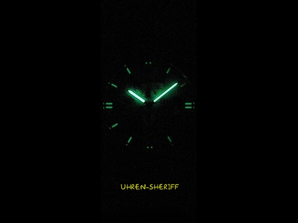 Chronograph für Damen von Ruhla 20824 nachtleuchtend