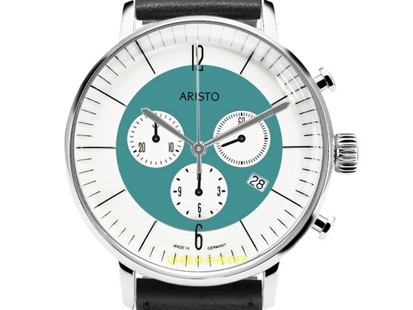 Aristo Bauhaus Chrono 4h255 Zifferblatt