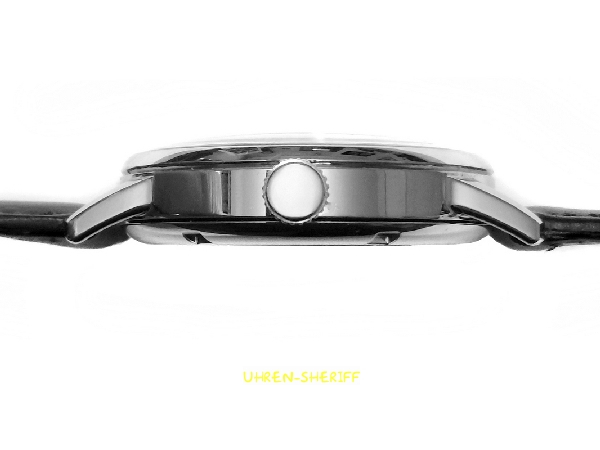 Aristo Quarzuhr 100 Jahre Bauhaus Dessau 4H283-QLG-100 Seitenansicht