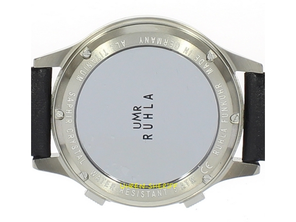 UMR Ruhla Funkuhr 11-103 Glasboden