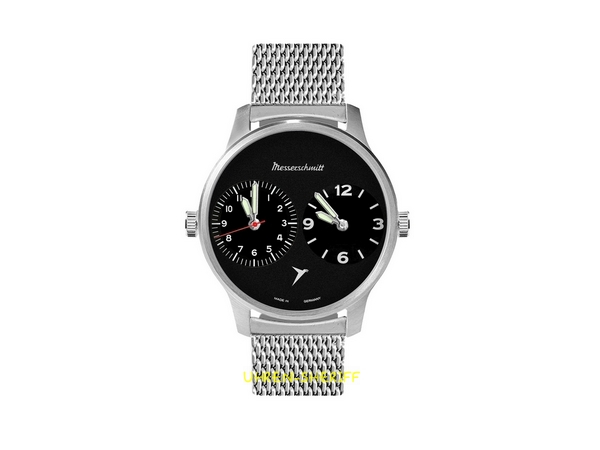 Messerschmitt ME-DUAL2-M Fliegeruhr Zifferblatt
