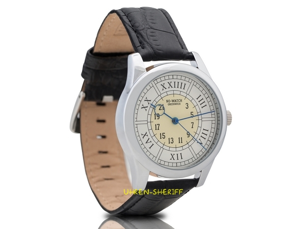 NO-WATCH CM2-3721 24 Stunden Quarzuhr Flanke