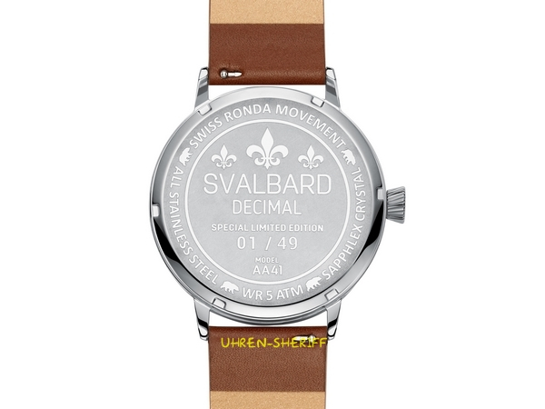 Quarzuhr von SVALBARD - DECIMAL AA41