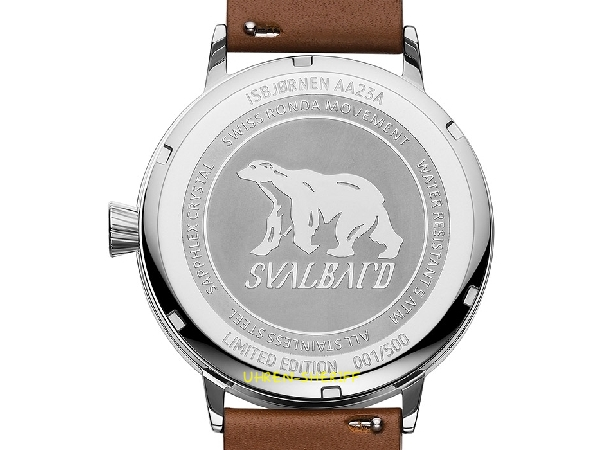 24 Stunden Uhr von SVALBARD - ISBJØRNEN AA23A