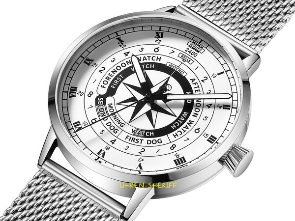 Quarzuhr von SVALBARD - MARINER AB17 Milanaiseband