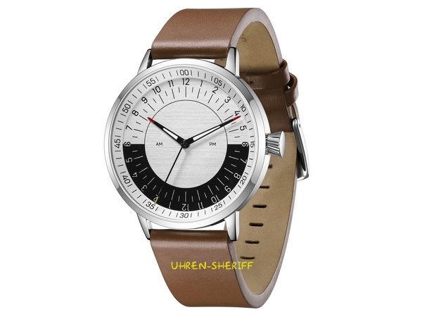 Svalbard Noonday AA17G 24 Stunden Uhr Zifferblatt