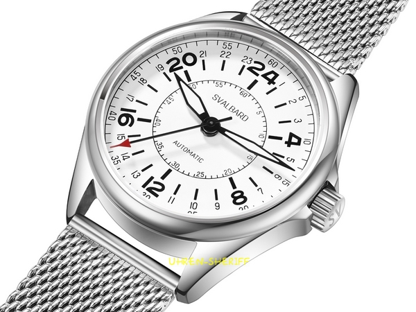 Automatikuhr von SVALBARD - Polar GH15 Milanaiseband