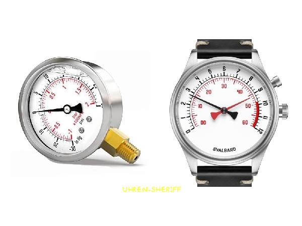 Quarzuhr von SVALBARD - Time Travel HX17