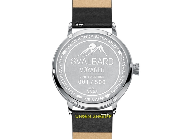 24 Stunden Uhr von SVALBARD - VOYAGER AA43