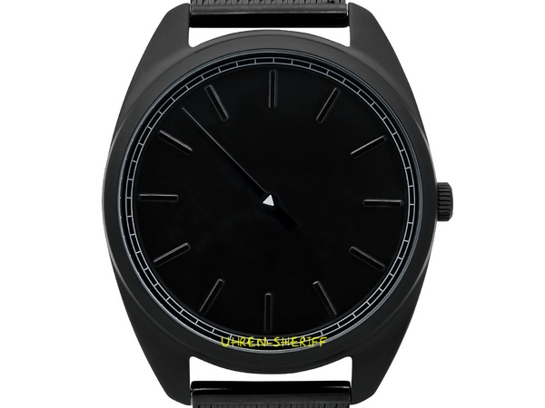Einzeigeruhr von TIMEMATE - Mate 101 - Triple Deep Black