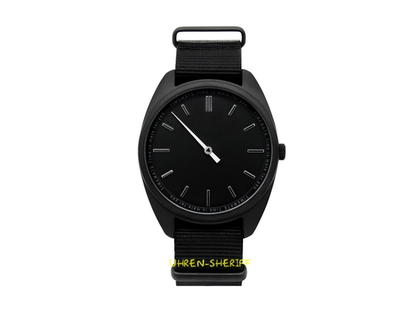 Einzeigeruhr von TIMEMATE - Mate 103 - Triple Deep Black