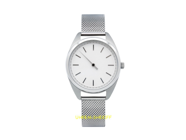 Einzeigeruhr von TIMEMATE - Mate 101 Double Silver Off-White