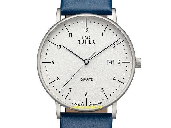 Ruhla UMR Quarzuhr Ruhla UMR Quarzuhr 30431 ^bl Zifferblatt sonnenschliff