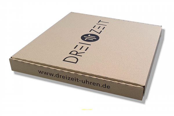 DREIZEIT 3 x 8 Stunden Wanduhr Bauhaus 3