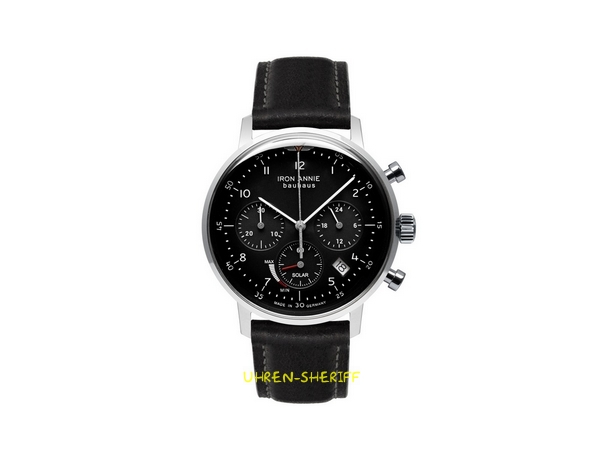 Iron Annie Solaruhr Chrono im Bauhaus Stil - 5086-5
