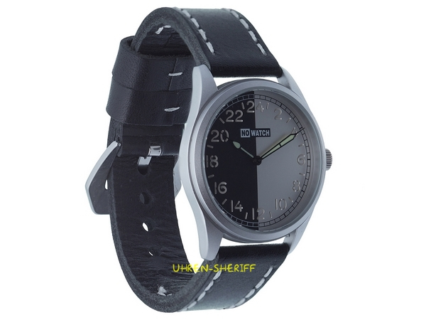 NO-WATCH CM1-2413 24 Stunden Quarzuhr Flanke