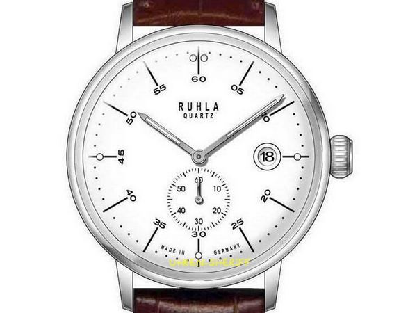 ruhla-quarzuhr-75114 Zifferblatt